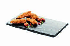 Buttermilk paneret kyllingebryst i strimler 40-60g