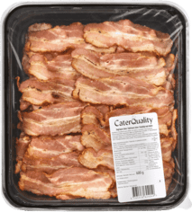 Stegt Bacon i skiver 60% 600 g