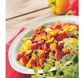 Grillede peberfrugt i tern 1 kg