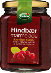 Hindbær marmelade 320 g (kunstig sødet)