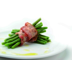 Grønne bønner i bacon 40 g