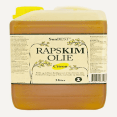 Rapskim olie med citron 3 ltr