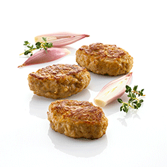 Pandestegt frikadelle 60 g