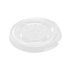 Låg t/dressingbæger 60 ml Ø62 mm klar (1345+10075)