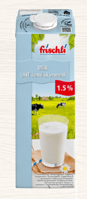 Letmælk 1,5% UHT