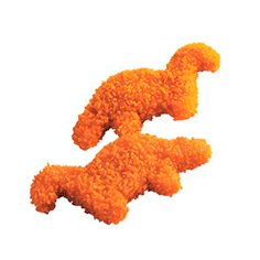 Kylling Dinosaurus figur 50 g