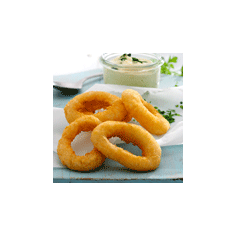 Onion Rings Breaded - løg ringe