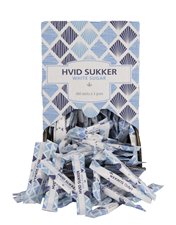 Hvid sukker i sticks 2 g 500 stk