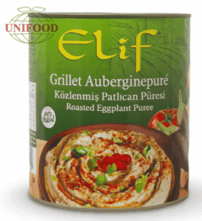 Grillet auberginepuré