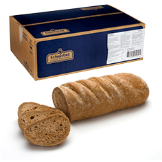 Valnøddebrød (franskbrød) (stenovnsbagt)