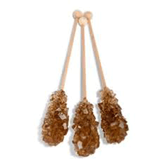 Kandispinde - brune 15-16,5 cm 100 stk