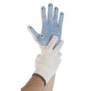 Handsker strik med dutter - str. 9/L