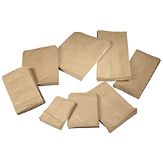 Bagerpose 1,5 kg brun 210x270 mm