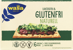 Knækbrød, Gluten- & laktosefri