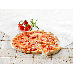 Pizza med Prosciutto/Skinke 30 cm 410 g