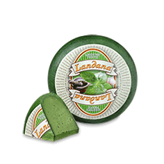 Gouda ost m/pesto 1/1 ca. 4 kg