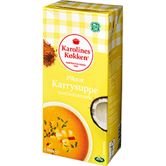 Karry Suppe, pikant med kokosmælk