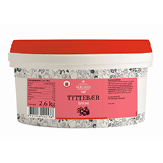 Tyttebær syltetøj 2,6 kg