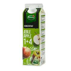 Æble juice koncentrat 1 ltr (1+4) - Professionel