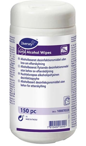 Desinfektionsservietter Suma alcohol
