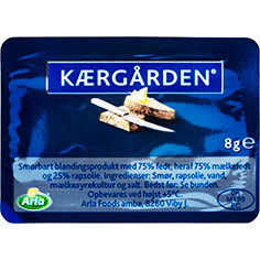Kuvertsmør smørbar 8 g - Kærgården