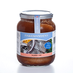 Marinerede kryddersild, hele fileter