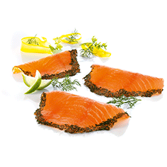 Gravad Laks Gourmet trim sliced 900-1400 g