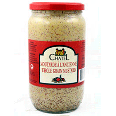 Chatel grovkornet sennep 820 g