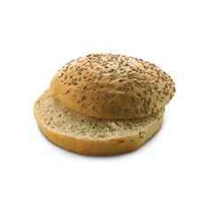 Focaccia sandwichbolle, skåret, m/rosmarin