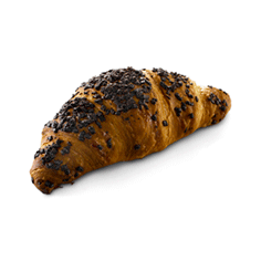 Croissant m/nougat og chokolade