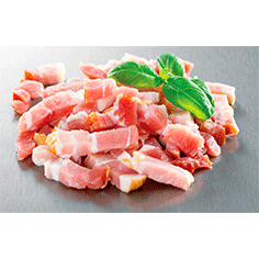 Bacon i tern 1 kg