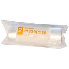 Frysepose 2 ltr m/skrivefelt 150x350 mm 75 ps/rl