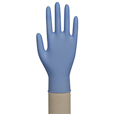 Vinyl handsker hvid Puder Fri str. XL