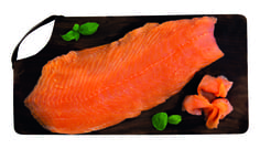 Laks Røget i skiver tørsaltet 1 kg /stk