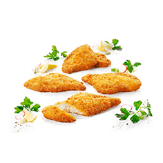 Rødspættefilet. glutenfri paner,forstegt 100-130g