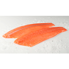 Laksefilet m/skind Færøsk 1,7 kg+