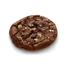 Mørk cookie m/trippel chokolade (single pack)