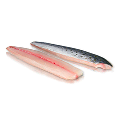 Makrel filet m/skind 135-155 g