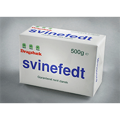 Bedstemors svinefedt/grisefedt 500 g