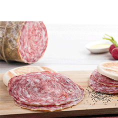 Italiensk Sopressa spegepølse