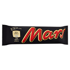 Mars bar, chokolade, 51 g