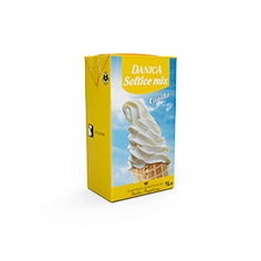 Soft ice mix vanilje 1 ltr