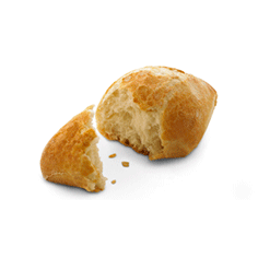Kuvertbrød mørk 35 g