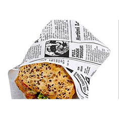 Sandwichpapir Old News 38x50 cm Duplex 40 +5 g