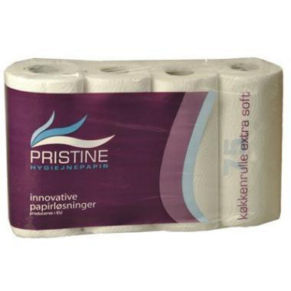 Køkkenrulle Pristine Extra Soft 2-lags 18m Nyfiber