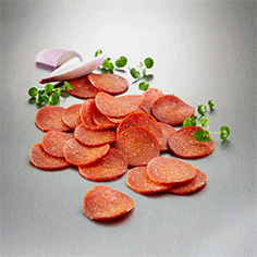Pepperoni i skiver