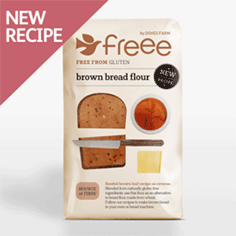 Mørkt brød melblanding glutenfri