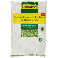 Ærter ekstra fine 2,5 kg