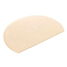 Dejskraber plastik halvmåne 120x88 mm