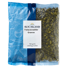 Pistacienødder grønne u/skal, 500 g